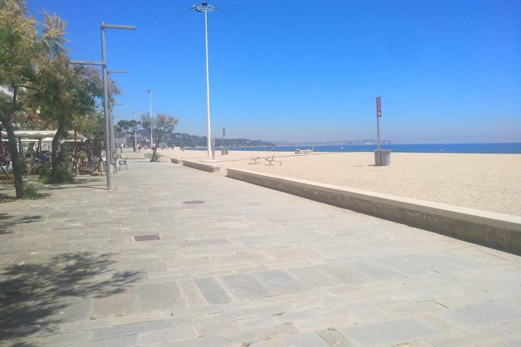 Estudio Primera Línea De Mar Con Piscina Y Párking Platja d'Aro Exterior foto